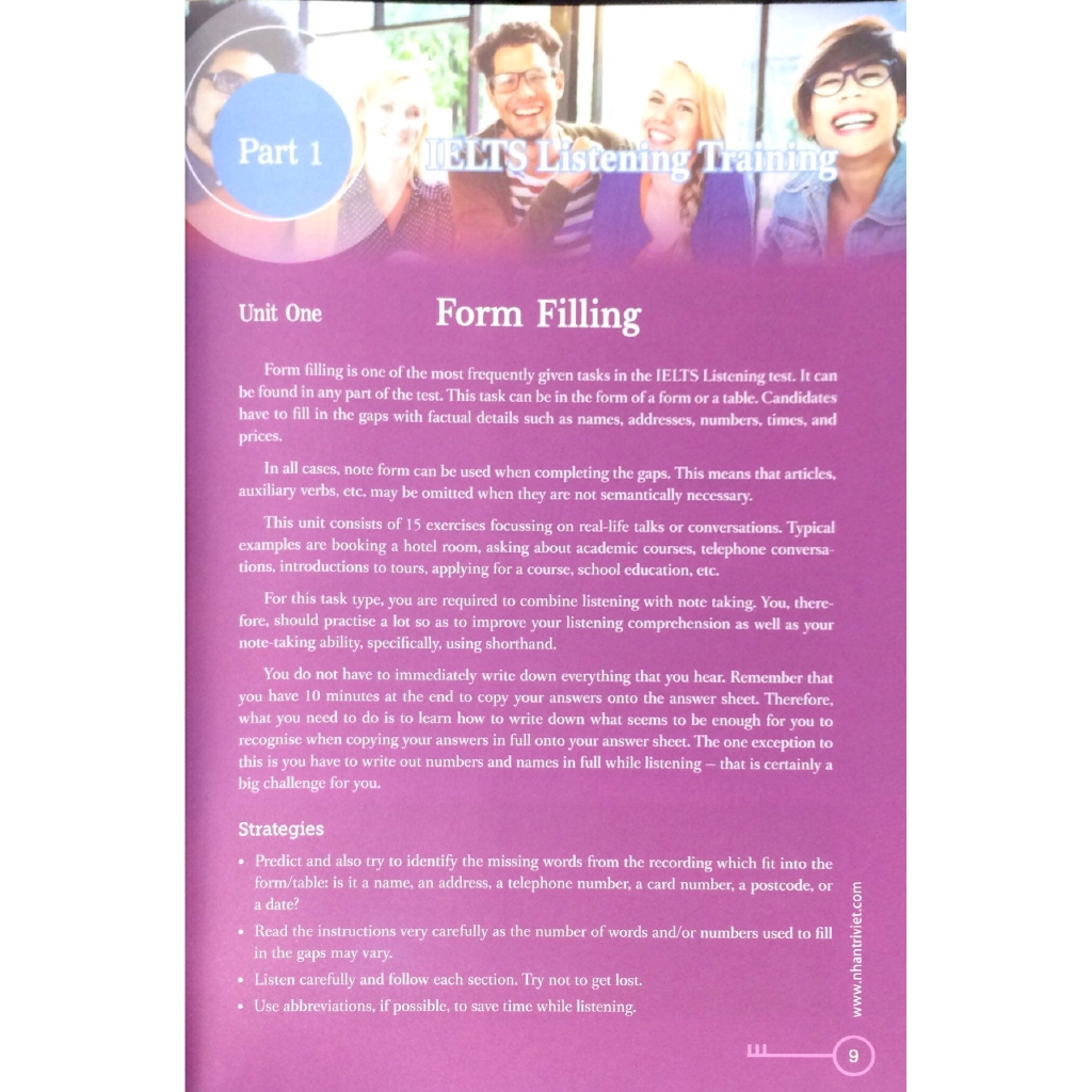 Sách - Listening Strategies For The IELTS Test - Book 2