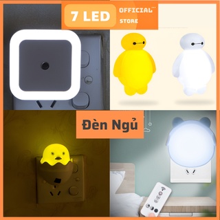 Đèn Ngủ Cảm Ứng, Đèn Ngủ Remote Đa Dạng Mẫu Mã