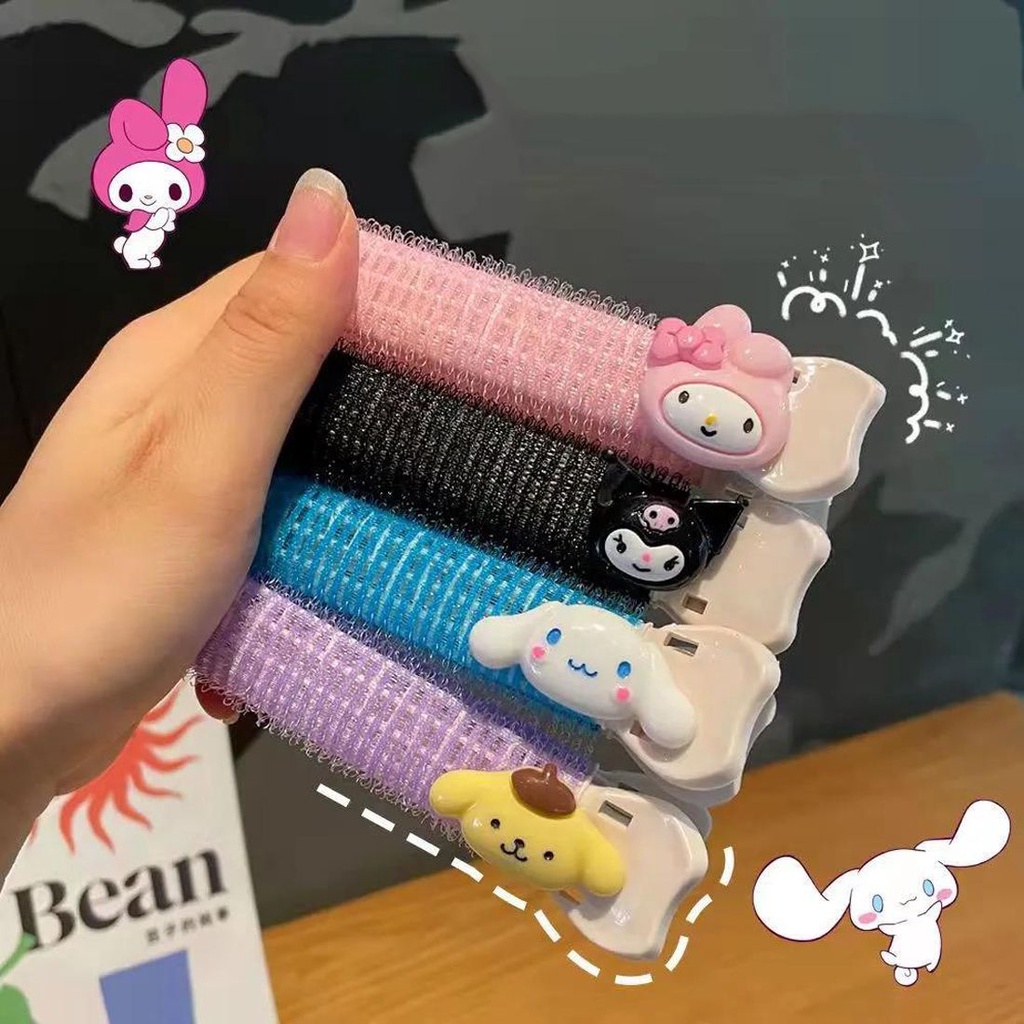 Kẹp làm phồng chân tóc họa tiết hoạt hình dễ thương nhiều màu sắc cho nữ