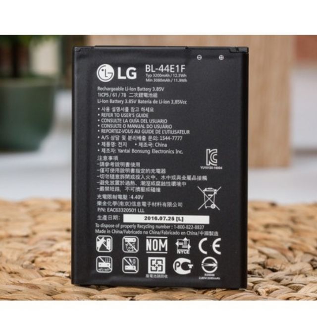 Pin zin theo máy LG V20 (BL-44E1F) bảo hành 6 tháng
