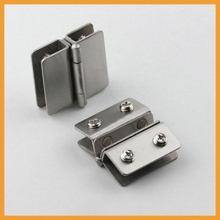 Bản Lề Kẹp Cửa Kính Inox - Bản Lề Kẹp Cửa Kính Inox kết nối hai tấm kính lại với nhau và dễ dàng đóng mở