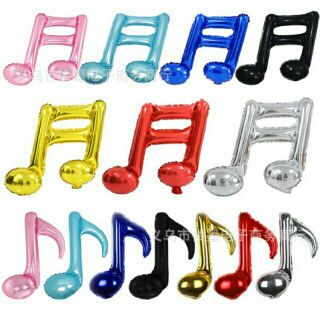 Bóng nốt nhạc các màu