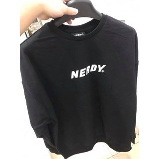 Áo nỉ Nerdy brand Hàn