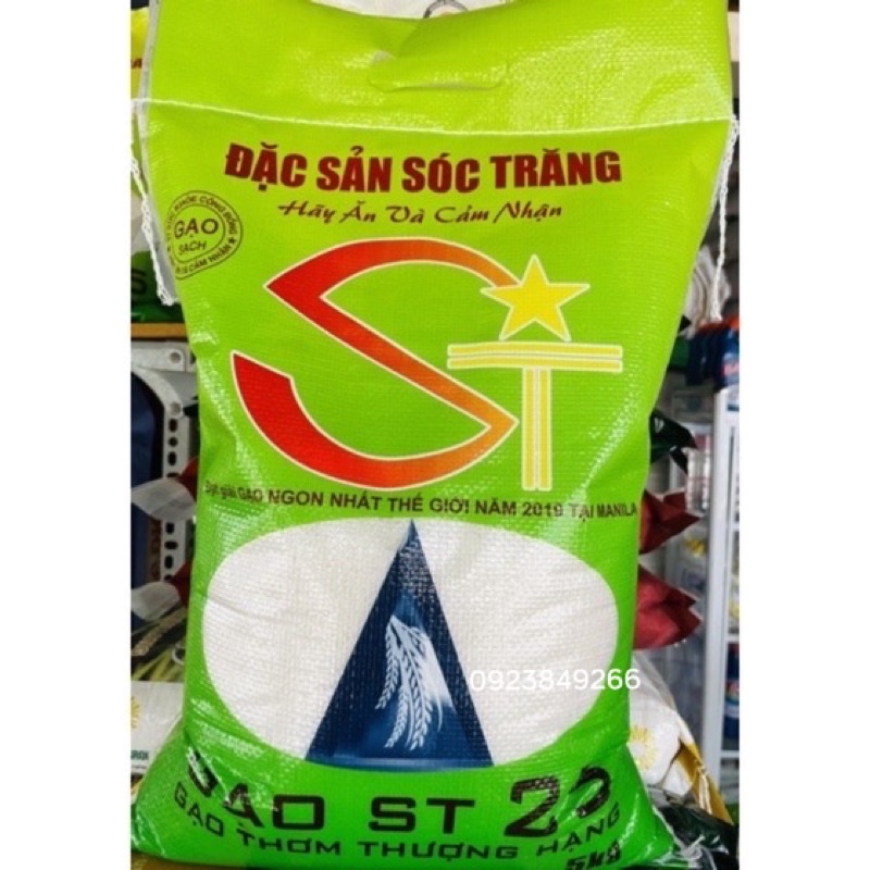 Gạo ST25 Sóc Trăng (Bao 5ky)