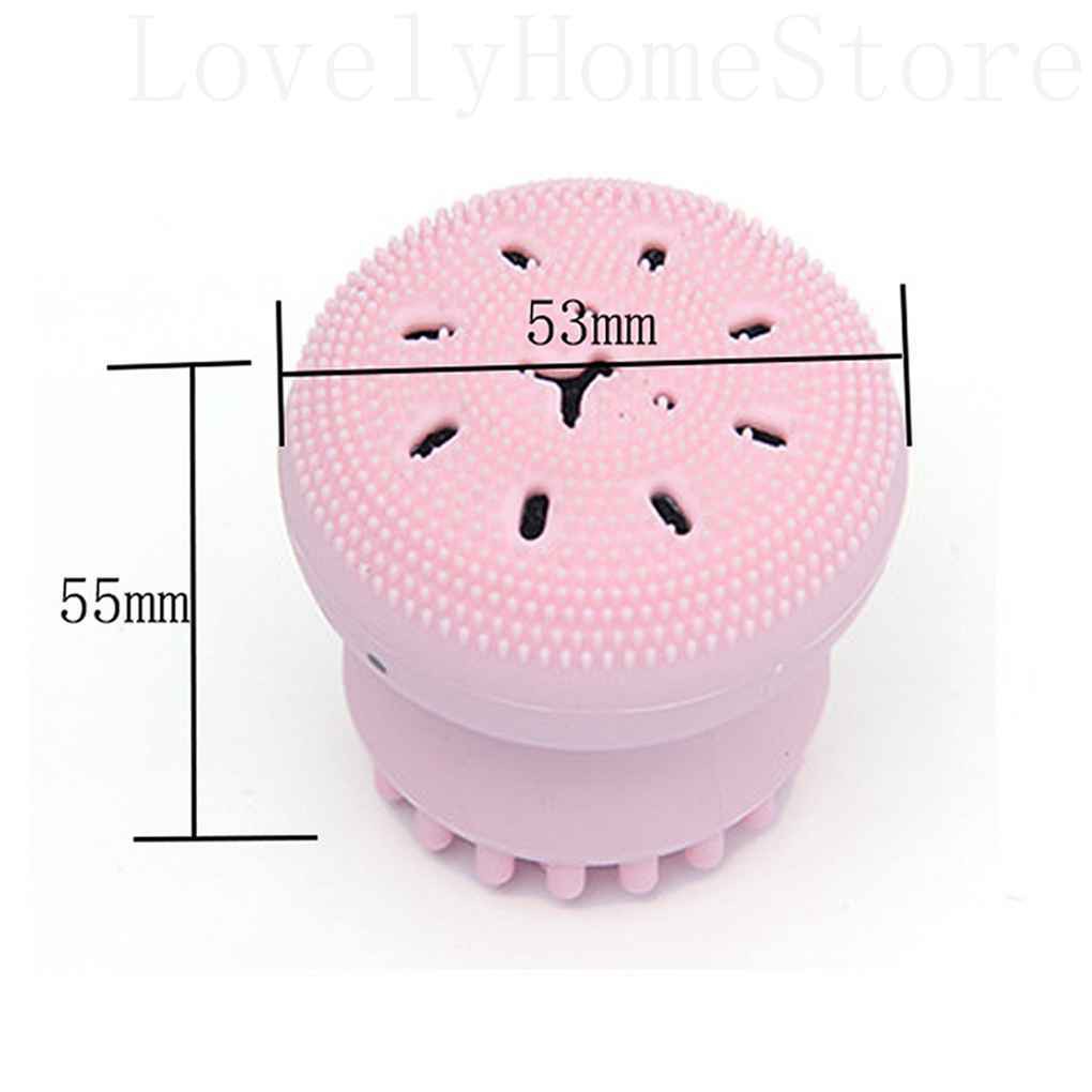 [Hàng mới về] Bàn chải rửa mặt bằng silicon giúp tẩy tế bào chết làm sạch sâu thiết kế kiểu hoạt hình dễ thương