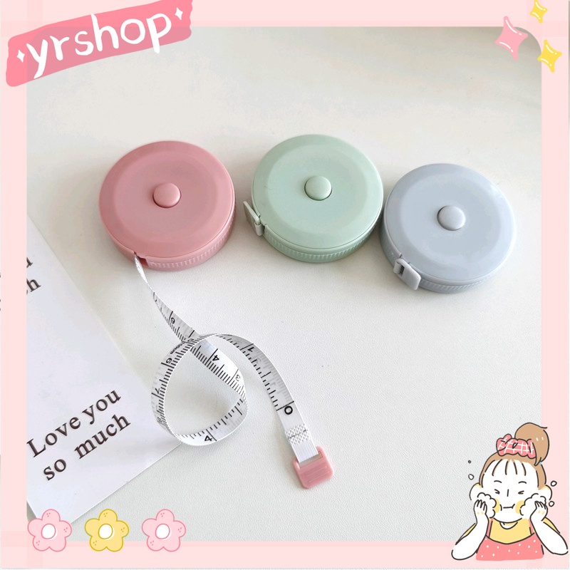 Cuộn Thước Dây Mềm 1.5m 150cm/60 Inch Nhỏ Gọn Có Thể Thu Gọn Tiện Dụng