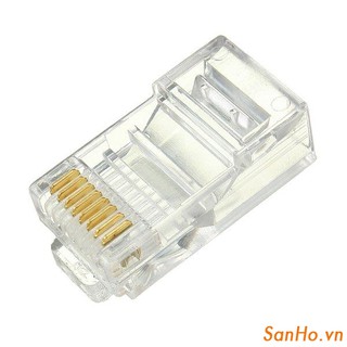 Sale 1k - Hạt mạng nhựa - Đầu bấm mạng RJ45 (1000đ/hạt)
