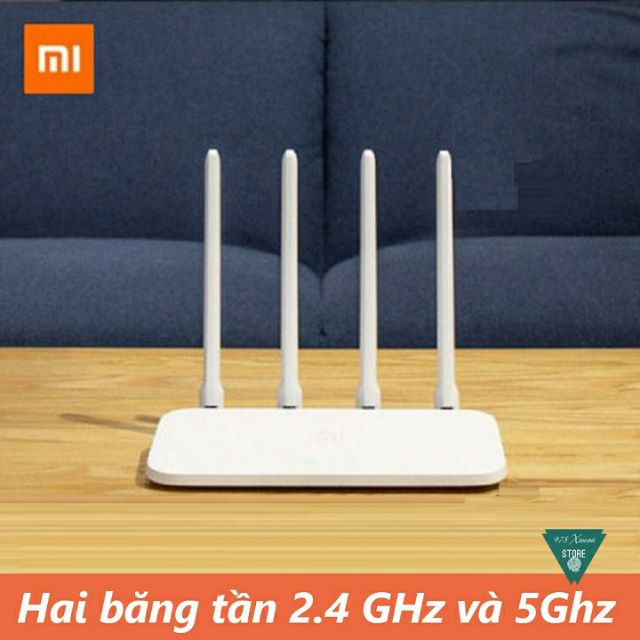 👑 Bộ Phát Wifi Xiaomi Mi Router Gen 4A Dual kênh 2.4G & 5G băng thông 1200Mbps ☑ BH 12 tháng  ( 💯 Chính Hãng ) | BigBuy360 - bigbuy360.vn