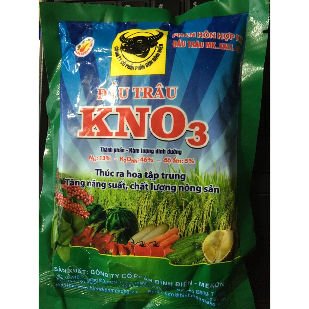 Phân bón lá multi K 13-0-46 đầu trâu gói 100gr