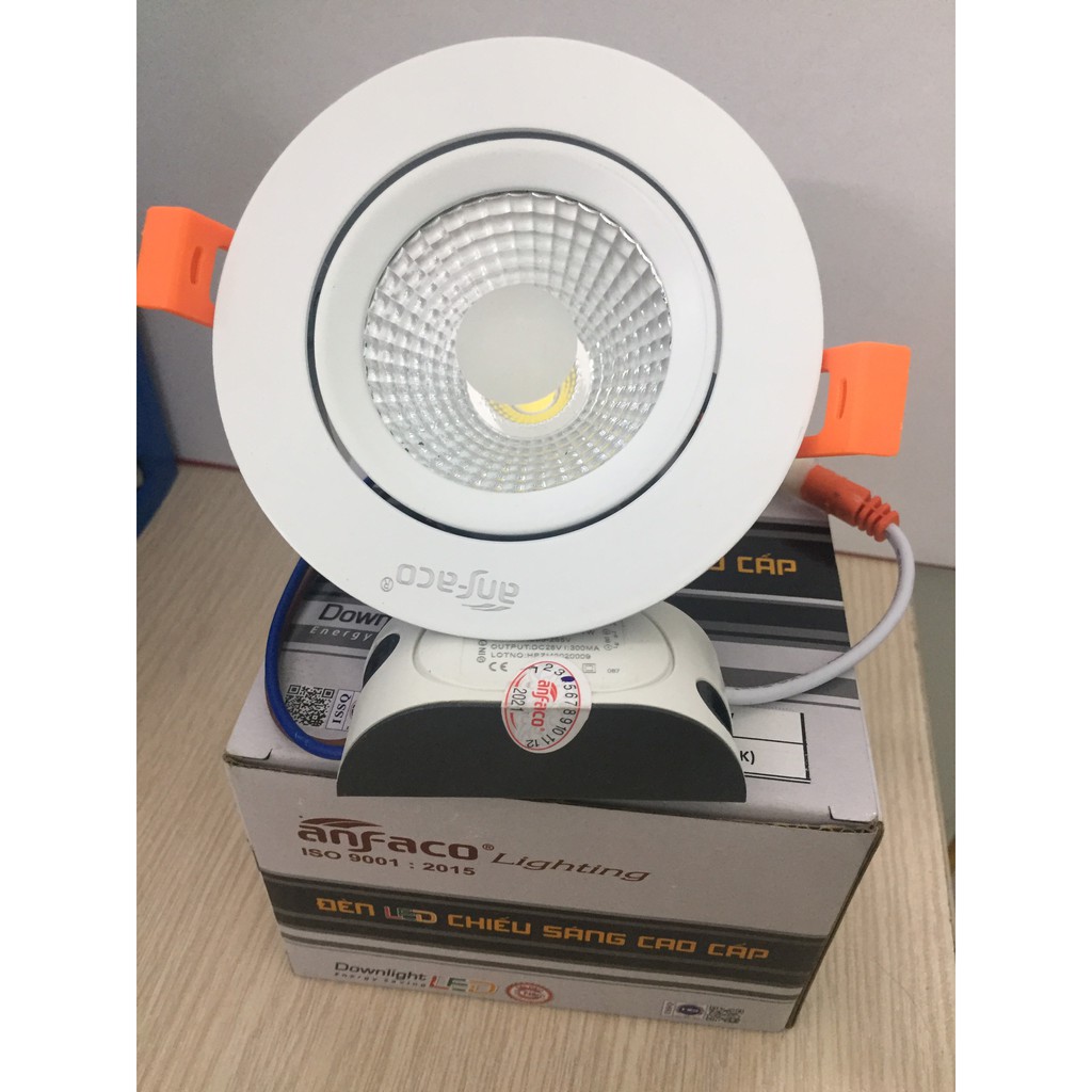 ĐÈN ÂM TRẦN TRÒN - SPOTLIGHT ANFACO AFC-731 ĐIỀU CHỈNH GÓC CHIẾU