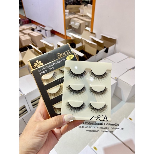 Mi giả 3D 3 đôi siêu đẹp