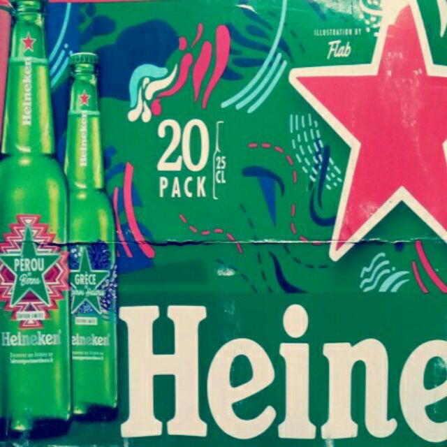 Bia Heineken chai 250ml - thùng 20 chai