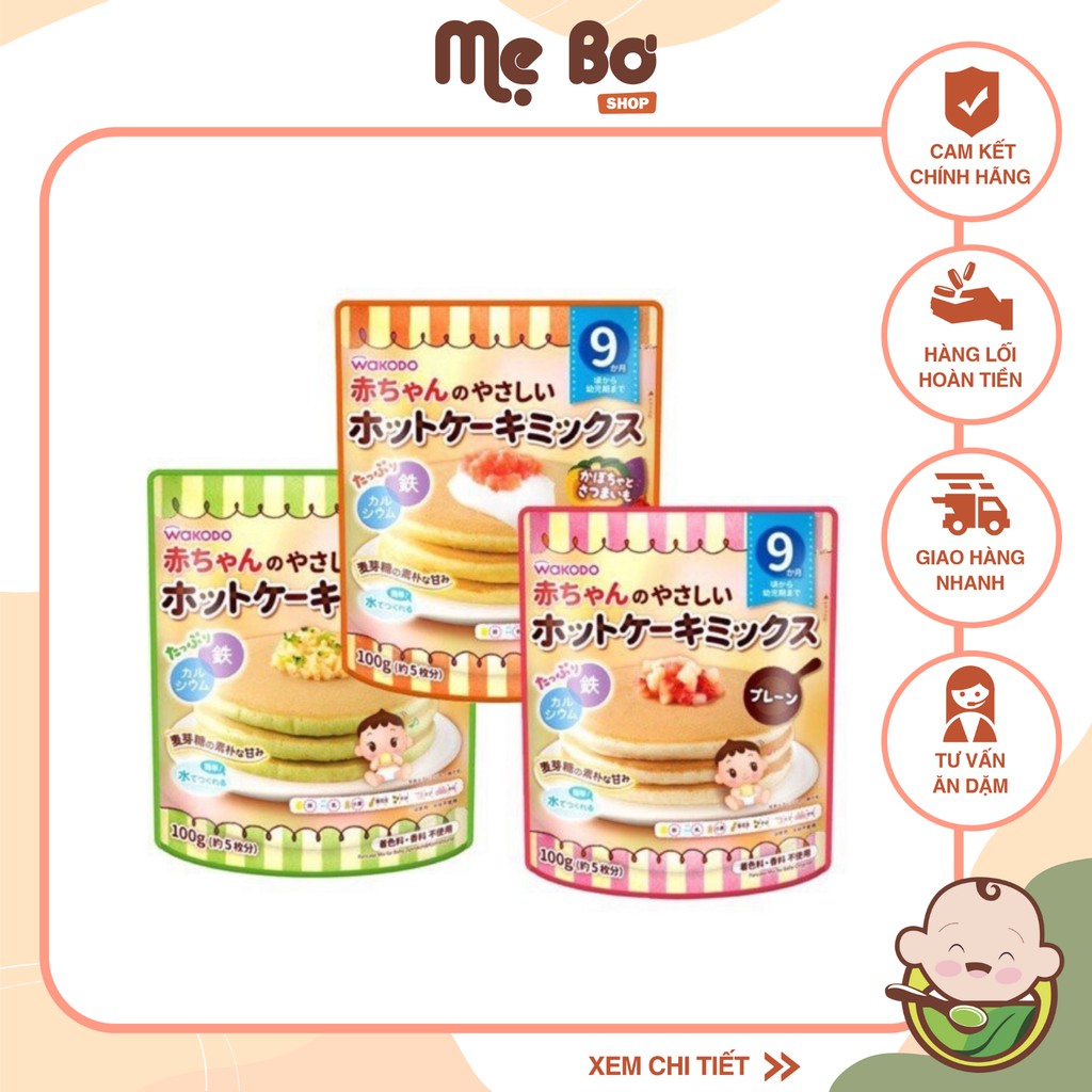 BỘT LÀM BÁNH PANCAKE WAKODO