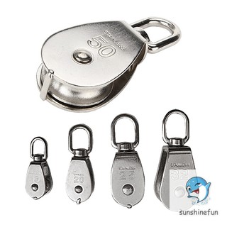 Ròng rọc đơn có khóa bằng thép không gỉ 304