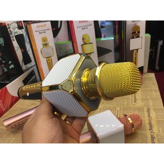 [RẺ VÔ ĐỊCH] MIC KARAOKE BLUETOOTH SD 10 KÈM LOA BLUETOOTH CAO CẤP