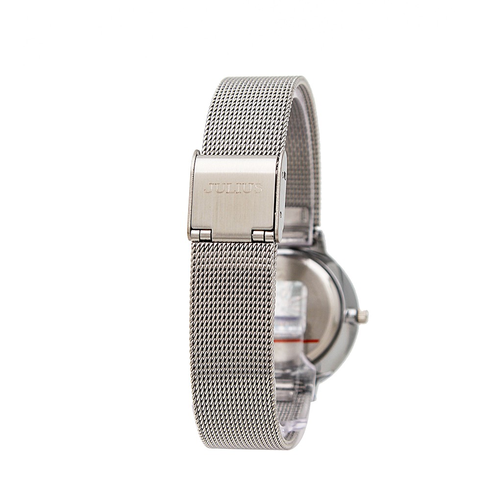 Đồng hồ nữ Julius Ja-426 dây thép bạc | Julius Official