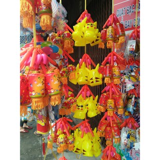 Lồng Đèn Việt-KHỦNG LONG XANH