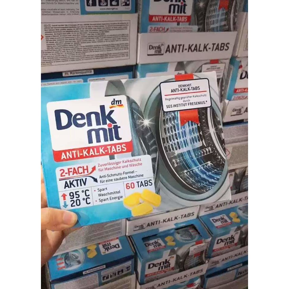 [TÁCH LẺ] Viên vệ sinh, tẩy lồng máy giặt Denkmit nhập khẩu