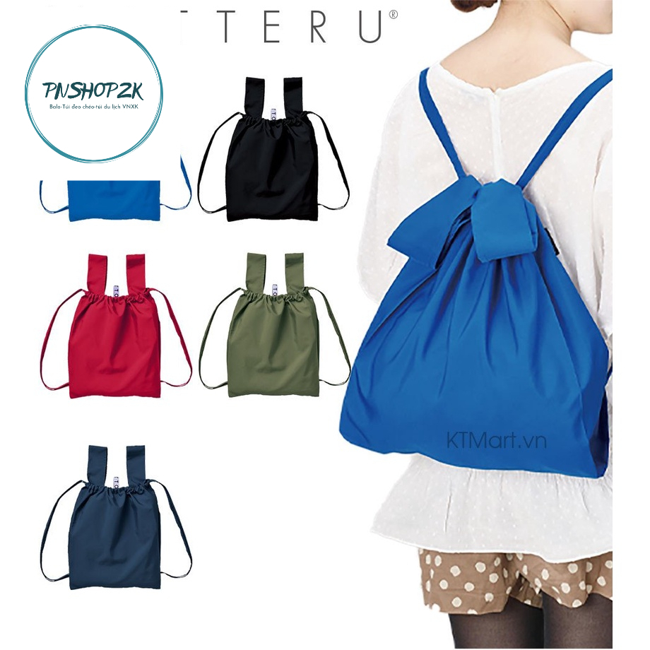 Túi Vải Đi Chợ Motteru Đa Năng Du Lịch Túi Đựng Đồ Gấp Gọn Shopping Hàng Xuất Nhật Hãng Xịn