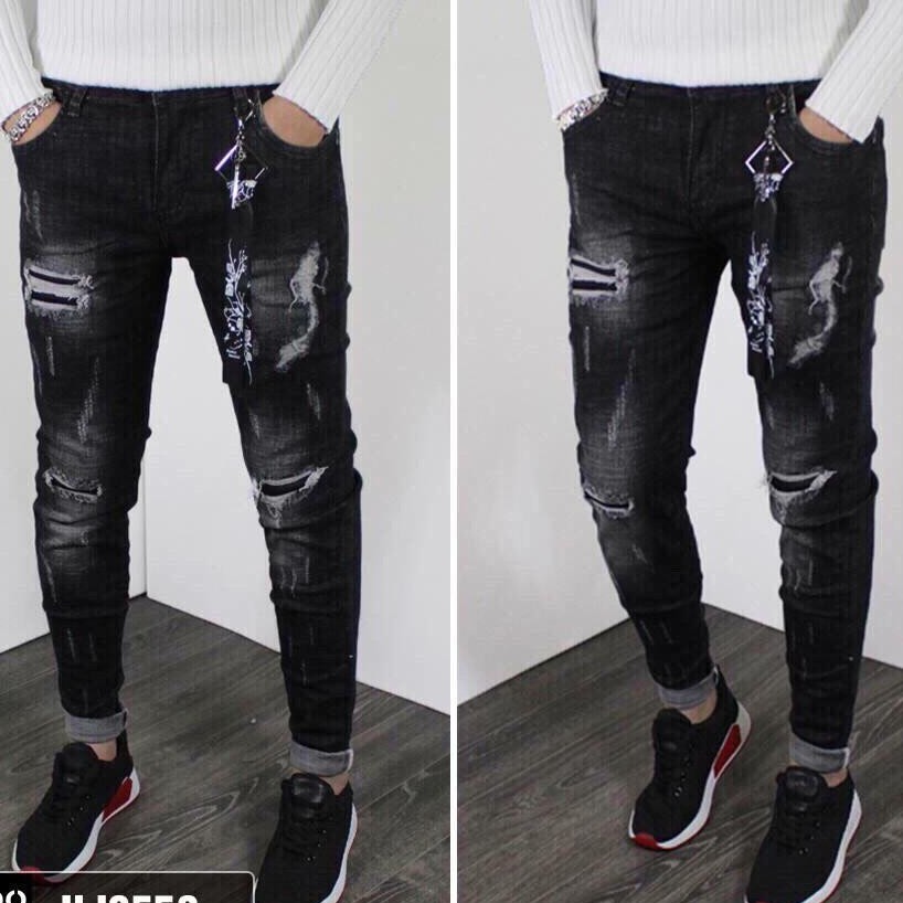 Quần Jean Nam Chất Jean Cotton Co Dãn, Quần Bò Nam Cao Cấp Chuẩn Đẹp luty_shop90 MS552