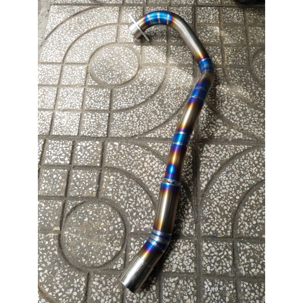 Cổ Exciter 150 Mx King cổ titan nối pô zin