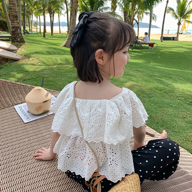 Set Đồ Mùa Hè 5 Món Gồm Áo Tay Cộc Thoải Mái Hợp Thời Trang Cho Bé Gái