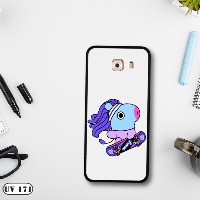 Ốp nhám viền dẻo cho điện thoại Samsung Galaxy C9 Pro