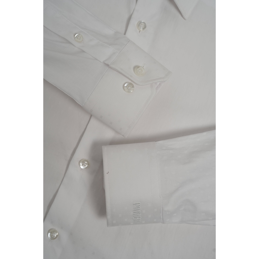 Áo sơ mi trắng dài tay công sở nam Phan Nguyễn, form slim fit, ôm vừa, phong cách hiện đại, thời thượng SMD.1162
