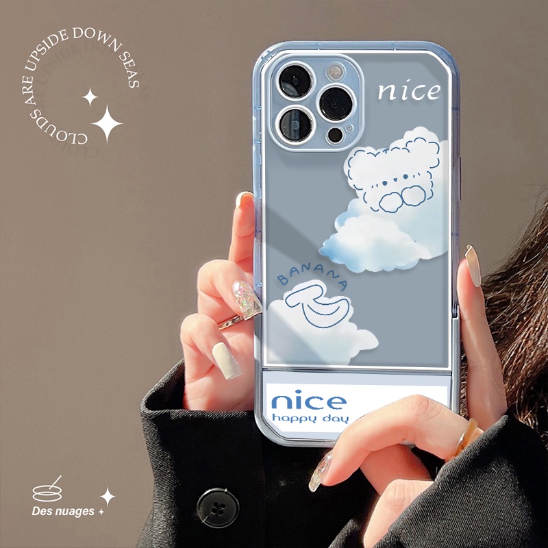 Ốp Điện Thoại Silicon Mềm Trong Suốt Chống Sốc Có Giá Đỡ Cho IPhone 13 12 11 Pro Max X XS XR 7 8 Plus 6 6S SE 2020