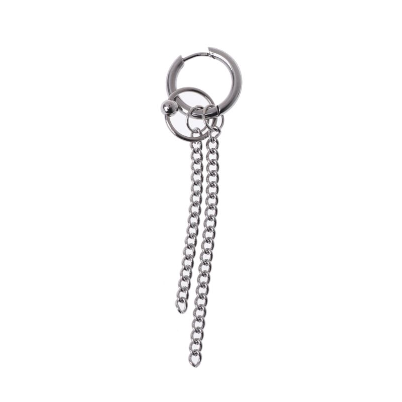 Hoa tai dáng dài thời trang phong cách Hàn Quốc cho nam