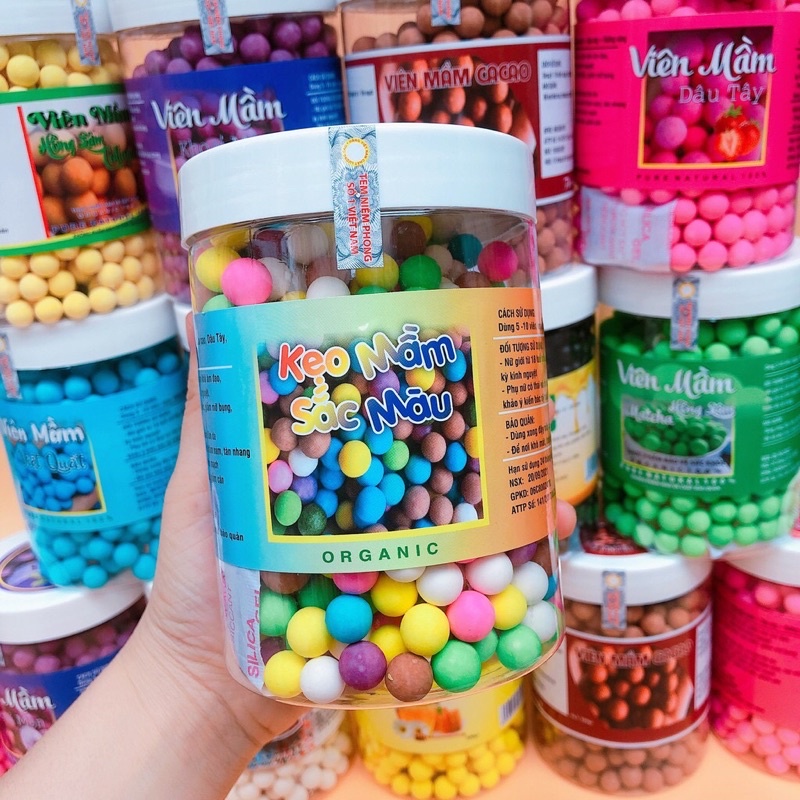 Viên mầm đậu nành tăng vòng 1 mix đủ vị