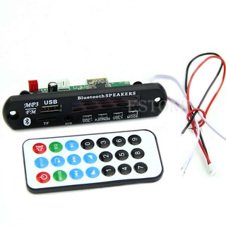 MẠCH GIẢI MÃ MP3 HÁT THẺ NHỚ USB, CÓ BLUETOOTH 5-12VDC