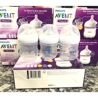 Bình sữa Philips Avent Nature 125ml 250ml