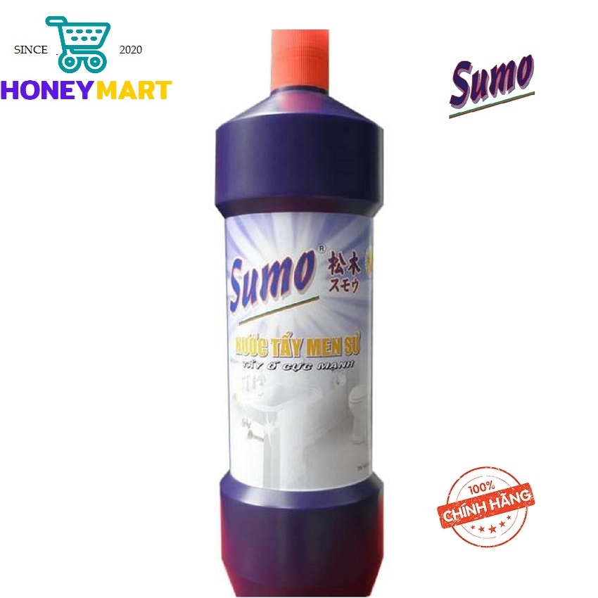 Nước Tẩy nhà tắm và men sứ SUMO 1000ml HONEYMART
