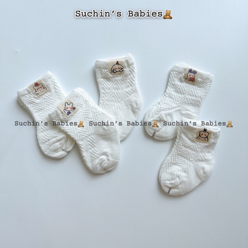 Tất lưới xinh cho bé từ sơ sinh Suchin