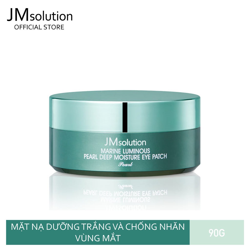 Mặt Nạ Đắp Mắt Jmsolution Pearl Marine Eye Patch Ngọc Trai Xóa Thâm Quầng Mắt Và Nếp Chân Chim 60 miếng 90g