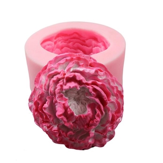 Chocolate Candy Mold Beautiful Peony Flower Mould Cake Baking Tools Diy 3D Bake Ware Mold