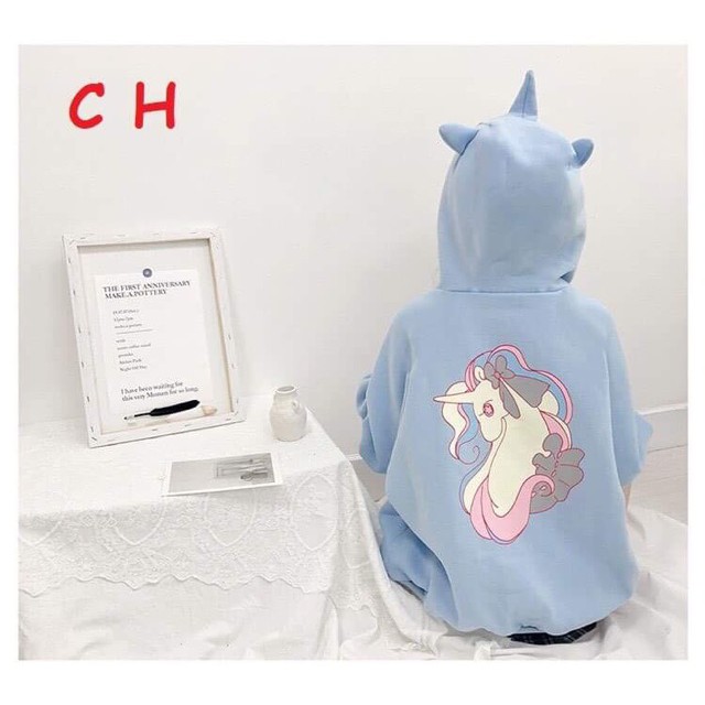 [FREESHIP ĐƠN TỪ 50K] Áo nỉ khoá ngựa mũ ba sừng COH1119 | BigBuy360 - bigbuy360.vn