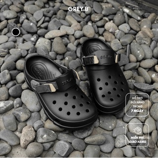 Dép Crocs All Terrain Marbled Black Chính Hãng
