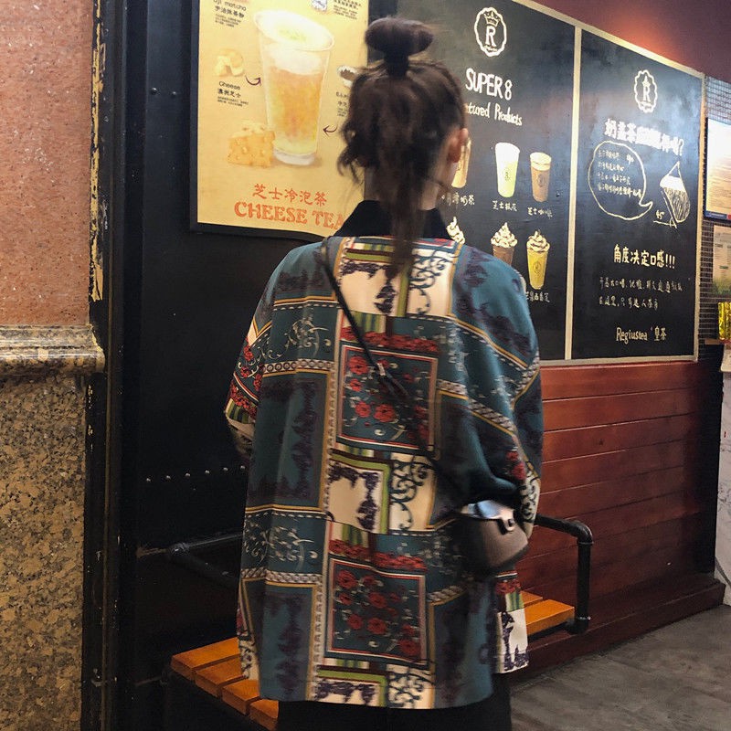 Áo Sơ Mi Tay Dài 5 / 4 Phong Cách Harajuku Thời Trang 2021 10.26 | BigBuy360 - bigbuy360.vn