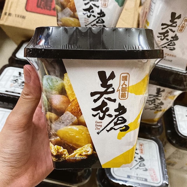 Ly lẩu cốc siêu mix viên thả lẩu Hong Kong