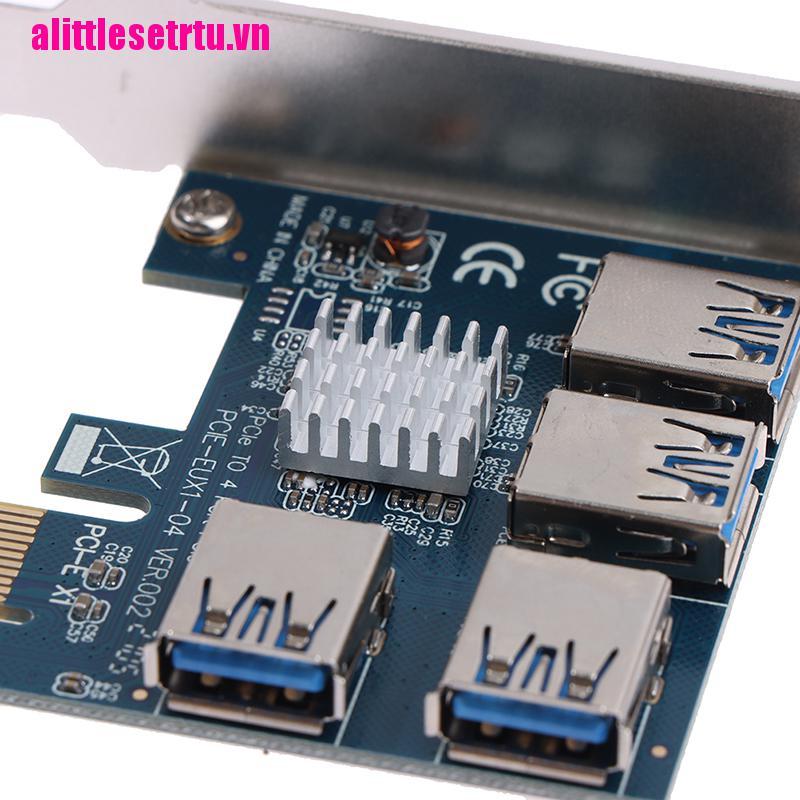 Bo Mạch Pci-E 1 4 Pci-Express Slot 1x Sang 16x Usb 3.0 | BigBuy360 - bigbuy360.vn