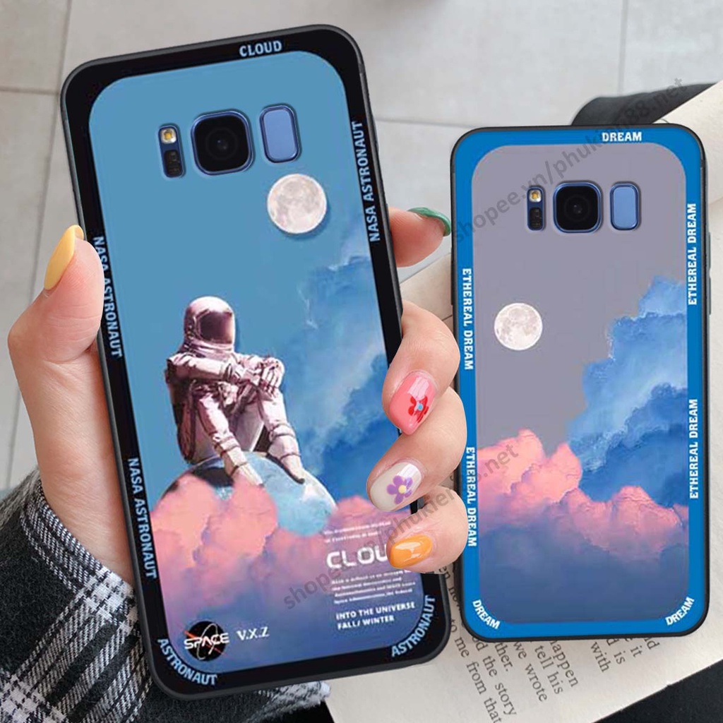 Ốp Samsung S8 / S8 Plus / S8+ hình vũ trụ, mountain, cloud phong cách cá tính