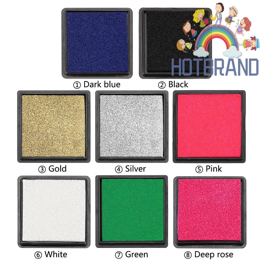Con Dấu Vân Tay Hình Vuông Dùng Để Làm Thẻ Scrapbook