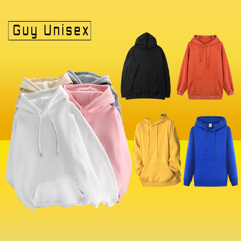 Áo Hoodie Basic nỉ bông Unisex