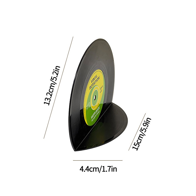 Set 2 Giá Đỡ Sách Chống Trượt Phong Cách Retro