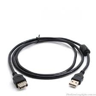 Dây cáp nối dài usb 1,5m đen chống nhiễu