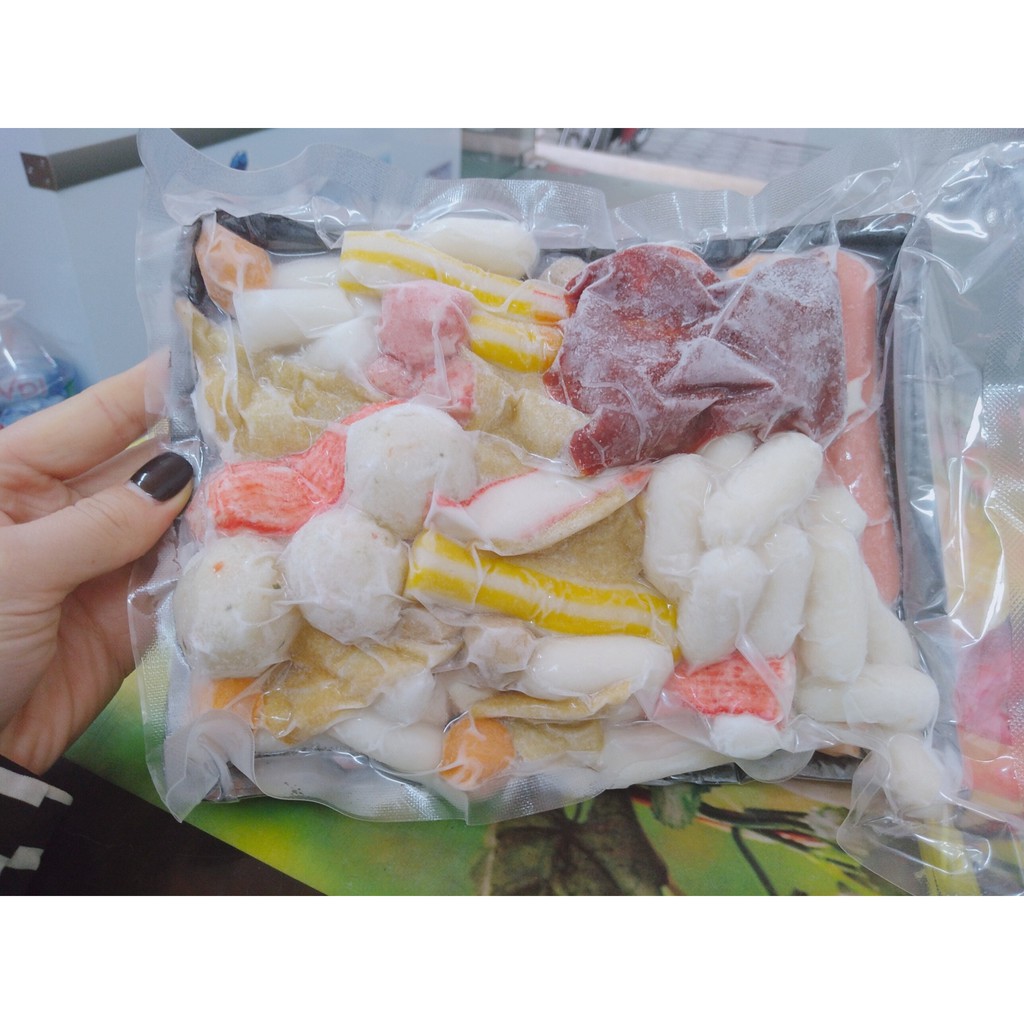 Set lẩu tokbokki tổng hợp kèm mỳ Koreno