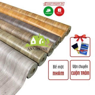 Thảm trải lót sàn simili vân gỗ , tấm simili dán sàn giả gỗ nền nhựa pvc nhám chống trượt dày 0.5mm nhiều mẫu giá rẻ