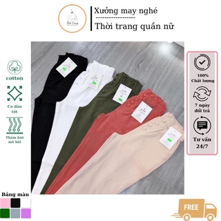 Quần Baggy đũi xước mềm 5 khuy bọc trẻ trung